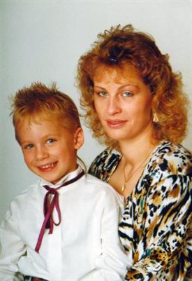Kai (5 Jahre) mit mir