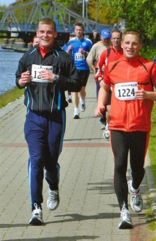 Halbmarathon mit Marc